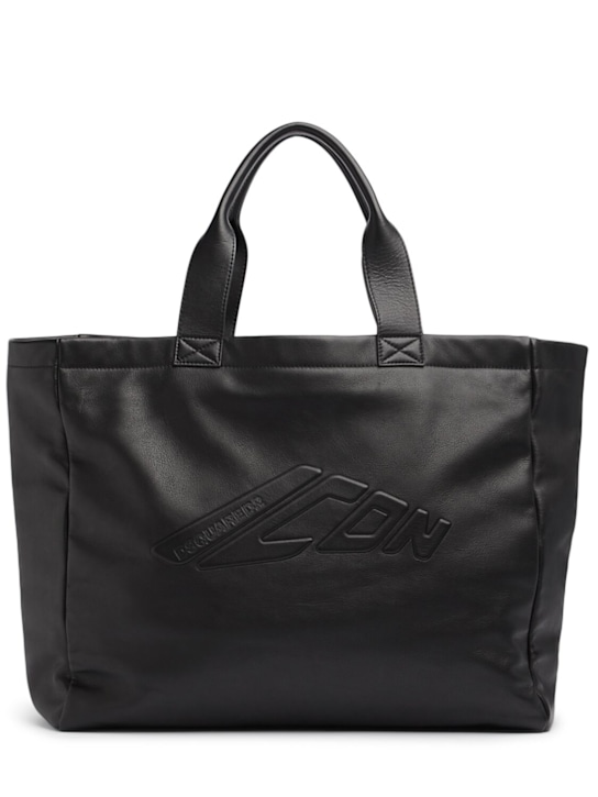 Dsquared2: New Generation Shopping leather bag - women_0 | Luisa Via Roma