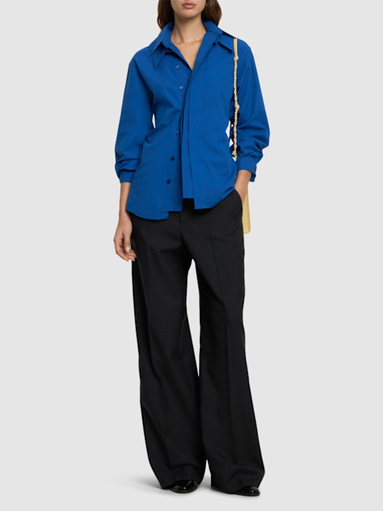 BETTTER: Camicia in popeline di cotone - Navy - women_1 | Luisa Via Roma