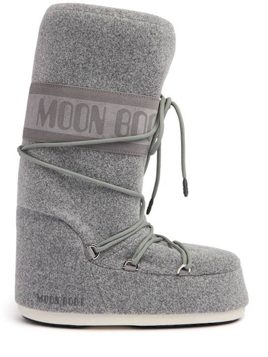 Moon Boot: Icon felt high moon boots - men_0 | Luisa Via Roma