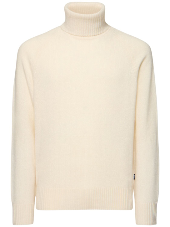 Boss: Elogico cashmere turtleneck sweater - men_0 | Luisa Via Roma