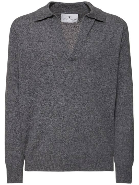 Seven Gauge: Cashmere polo - men_0 | Luisa Via Roma