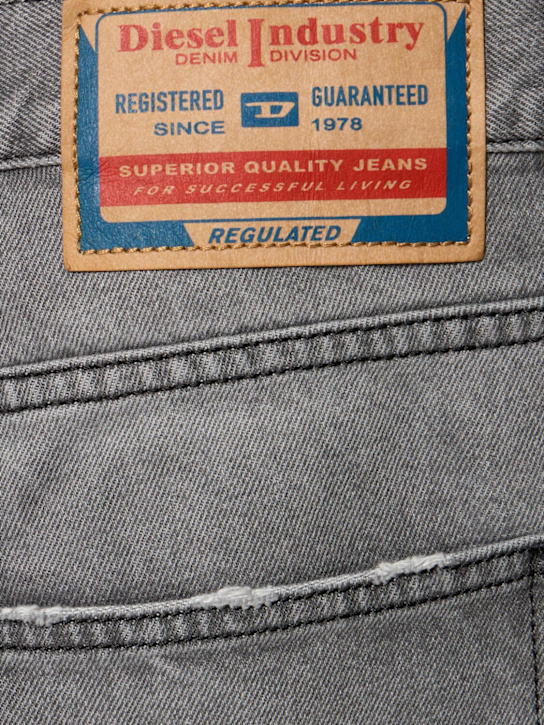 Diesel: Regular denim shorts - men_1 | Luisa Via Roma