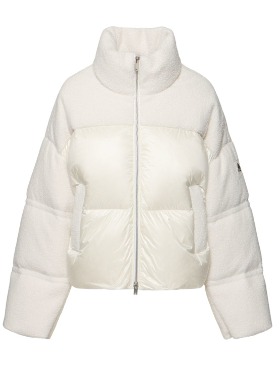 Moose Knuckles: Agate SH down jacket - women_0 | Luisa Via Roma