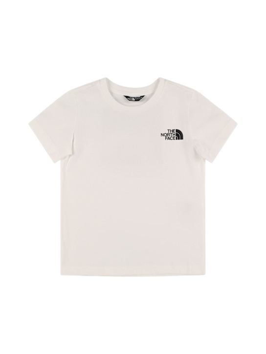 The North Face: コットンジャージーTシャツ - kids-girls_1 | Luisa Via Roma