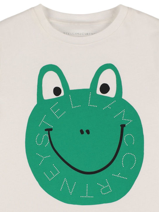 Stella McCartney Kids: コットンジャージーTシャツ - kids-girls_1 | Luisa Via Roma