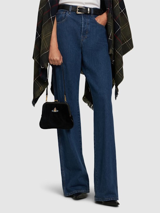 Vivienne Westwood: Clutch aus Samt „Vivienne“ - women_1 | Luisa Via Roma