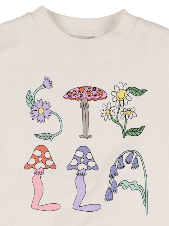 Stella McCartney Kids: コットンスウェットシャツ - kids-girls_1 | Luisa Via Roma