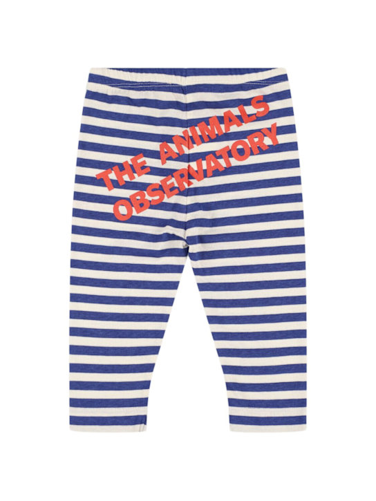 The Animals Observatory: Leggings in cotone stampa leopard - kids-girls_1 | Luisa Via Roma