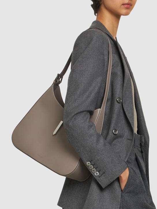 DeMellier: Large Tokyo smooth leather shoulder bag - women_1 | Luisa Via Roma