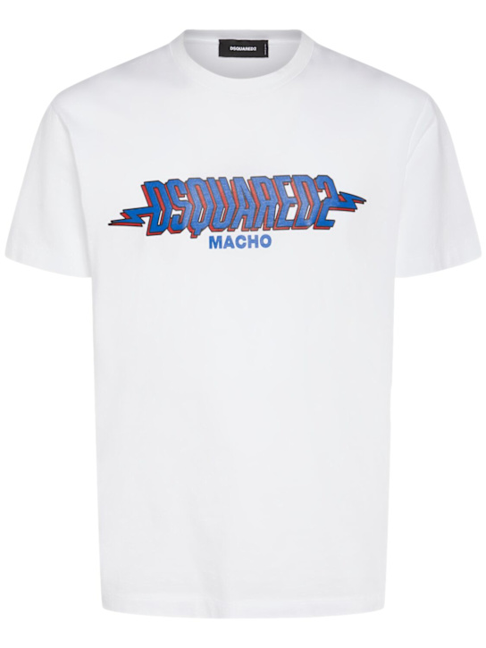 Dsquared2: Cool fit t-shirt - White - men_0 | Luisa Via Roma