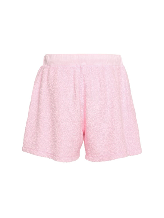 Dsquared2: Cotton sport shorts - Pink - men_3 | Luisa Via Roma