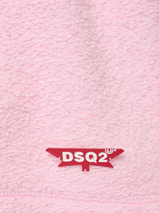 Dsquared2: Cotton sport shorts - Pink - men_4 | Luisa Via Roma