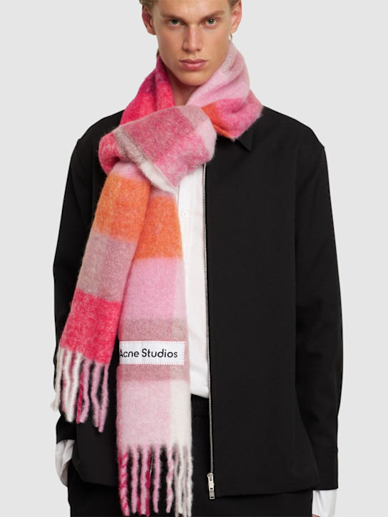 Acne Studios: Vally alpaca blend scarf - men_1 | Luisa Via Roma