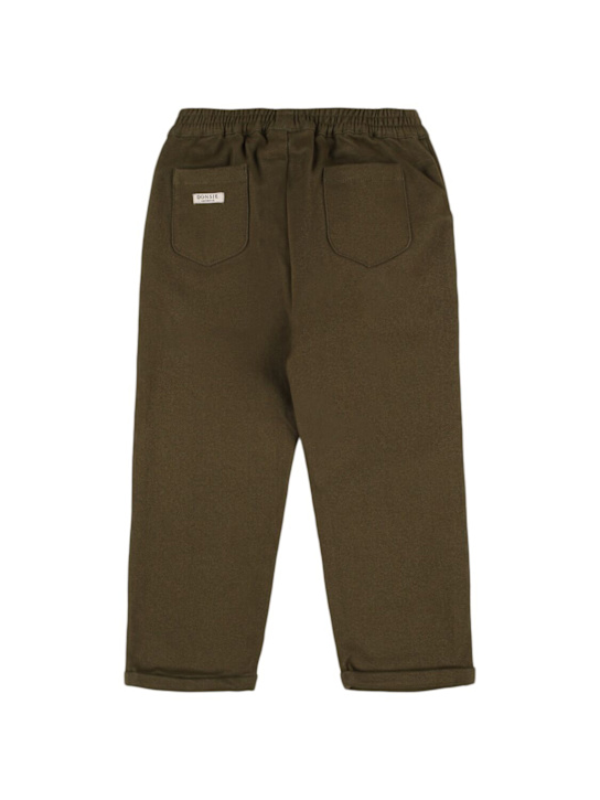 Donsje: Stretch cotton pants - kids-boys_1 | Luisa Via Roma