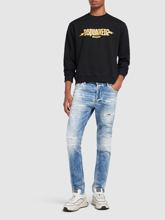 Dsquared2: Cool fit crewneck sweater - men_1 | Luisa Via Roma