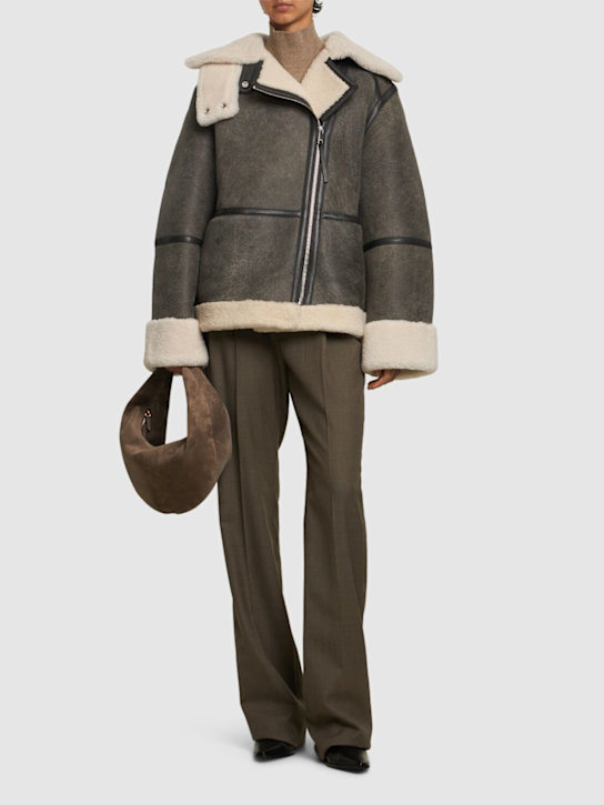 Axel Arigato: Horizon shearling jacket - women_1 | Luisa Via Roma