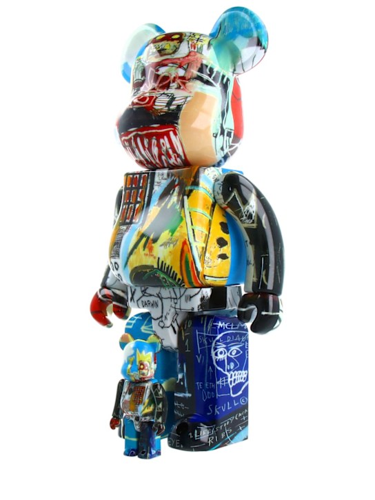 Medicom Toy: Bearbrick 100+400% Jean-Michel Basquiat - ecraft_1 | Luisa Via Roma
