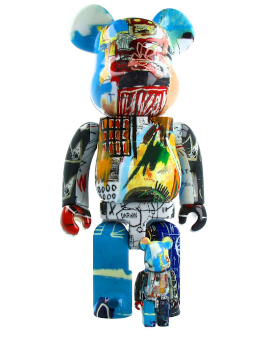 Medicom Toy: Bearbrick 100+400% Jean-Michel Basquiat - ecraft_0 | Luisa Via Roma