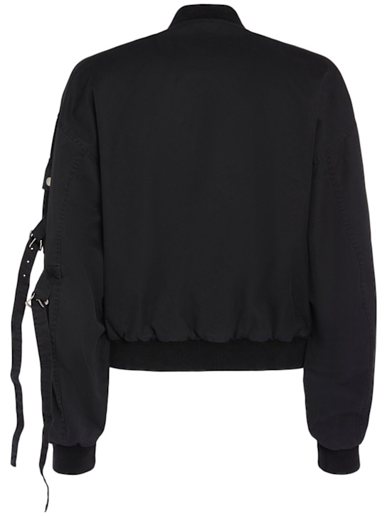 Dsquared2: Utility-Bomberjacke - Schwarz - men_3 | Luisa Via Roma