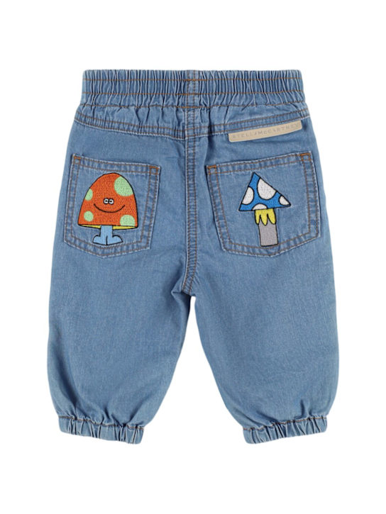 Stella McCartney Kids: コットンシャンブレーパンツ - kids-boys_1 | Luisa Via Roma