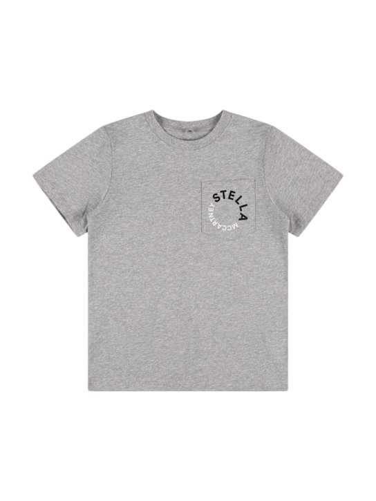 Stella McCartney Kids: コットンジャージーTシャツ - kids-boys_0 | Luisa Via Roma