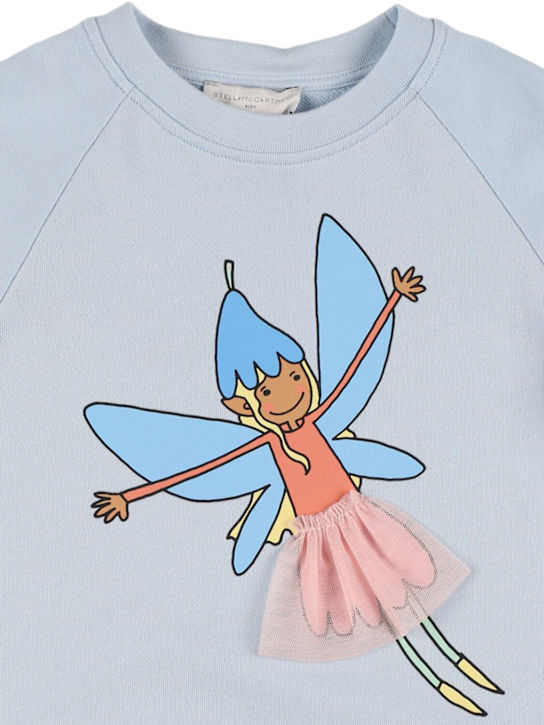 Stella McCartney Kids: コットンスウェットシャツ - kids-girls_1 | Luisa Via Roma