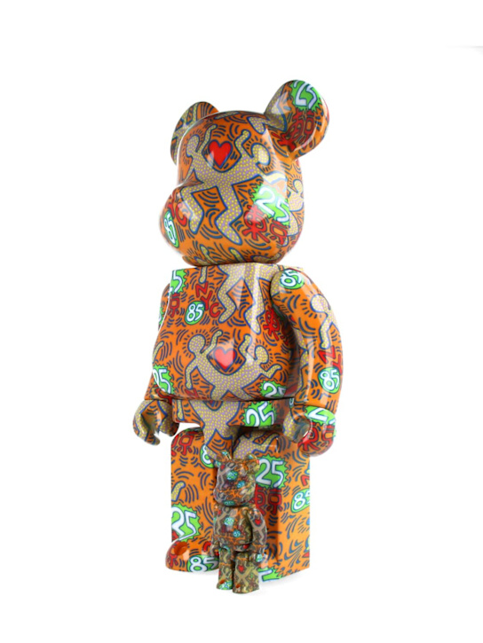 Medicom Toy: Bearbrick 100+400% Keith Haring Special - ecraft_1 | Luisa Via Roma