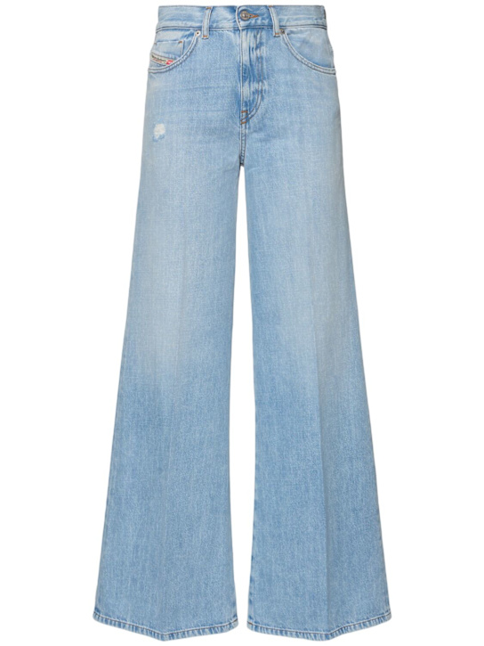 Diesel: 1978 D-Akemi high rise wide jeans - women_0 | Luisa Via Roma