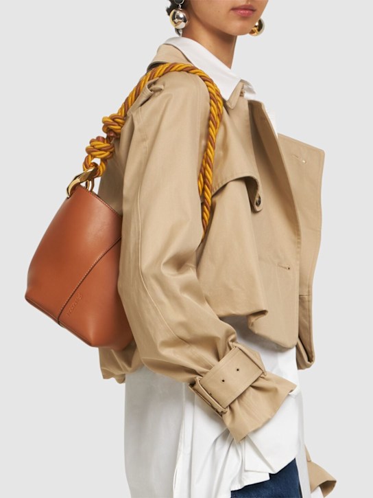 JW Anderson: The small JWA Corner smooth leather bag - women_1 | Luisa Via Roma