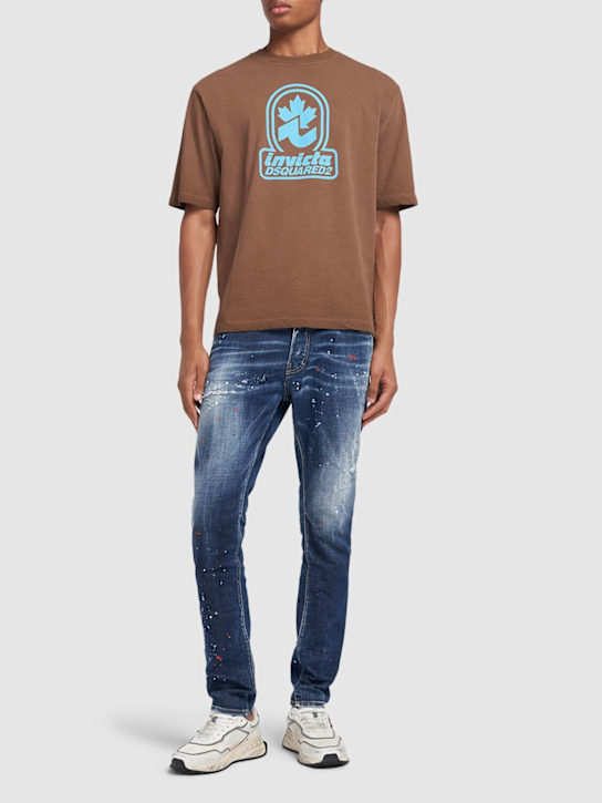 Dsquared2: Invicta loose fit t-shirt - men_1 | Luisa Via Roma