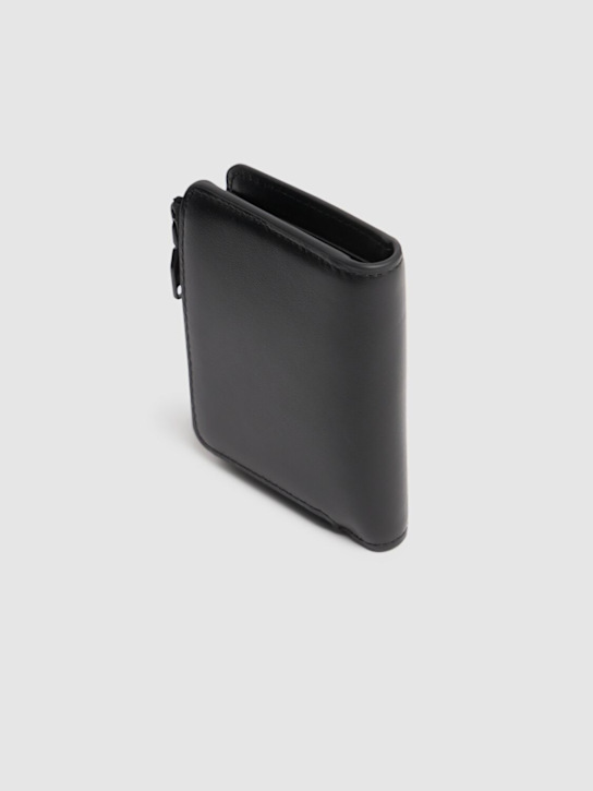Diesel: Holi-D billfold coin wallet - Black - men_2 | Luisa Via Roma