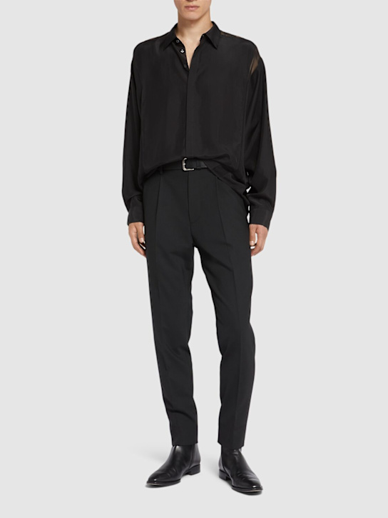 Dsquared2: See-through rugby shirt - men_1 | Luisa Via Roma