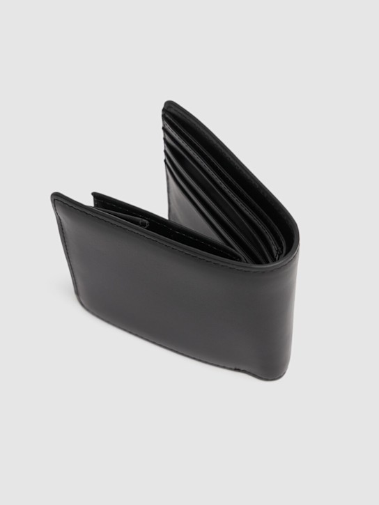 Diesel: Holi-D billfold coin wallet - Black - men_2 | Luisa Via Roma