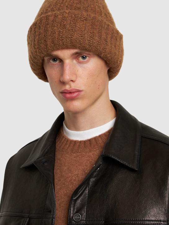 SUNFLOWER: Beaniemütze aus Wolle und Alpaka - men_1 | Luisa Via Roma
