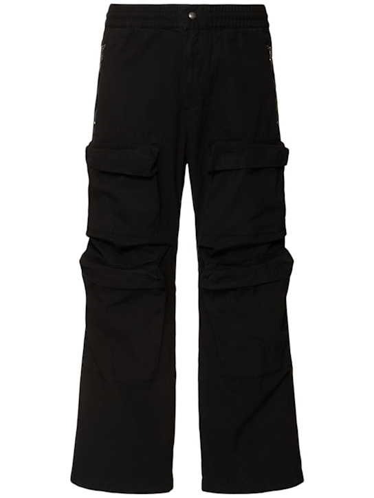 Diesel: Cotton twill cargo pants - men_0 | Luisa Via Roma