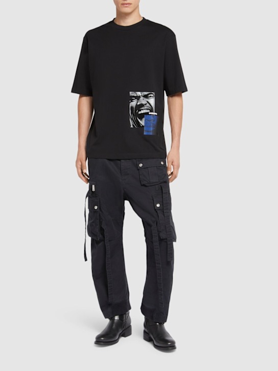 Dsquared2: Loose fit t-shirt - men_1 | Luisa Via Roma