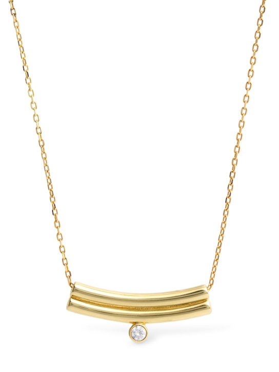 RAGBAG: Odile reflection pendant necklace - Gold - women_0 | Luisa Via Roma
