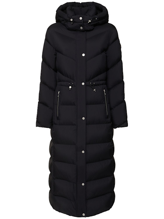 Moose Knuckles: Belle Cote long down jacket - women_0 | Luisa Via Roma