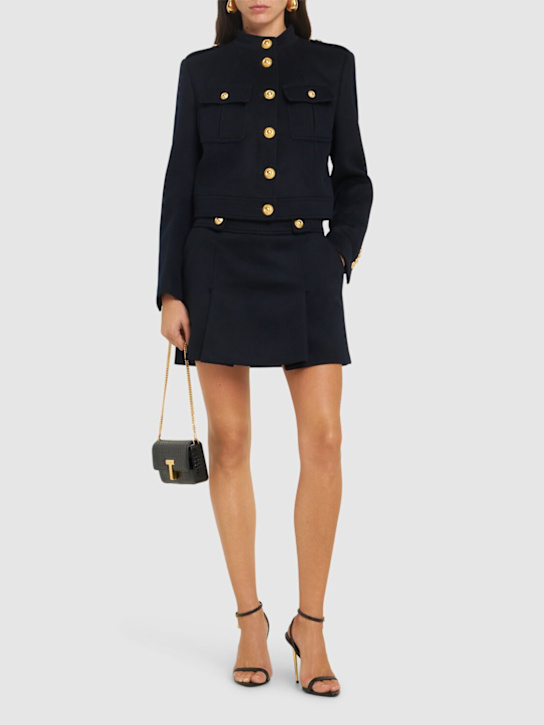 Tom Ford: ウール＆カシミアミニスカート - women_1 | Luisa Via Roma