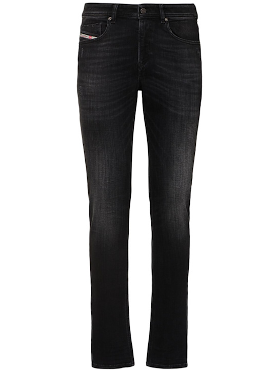 Diesel: 1979 Sleenker skinny cotton denim jeans - men_0 | Luisa Via Roma