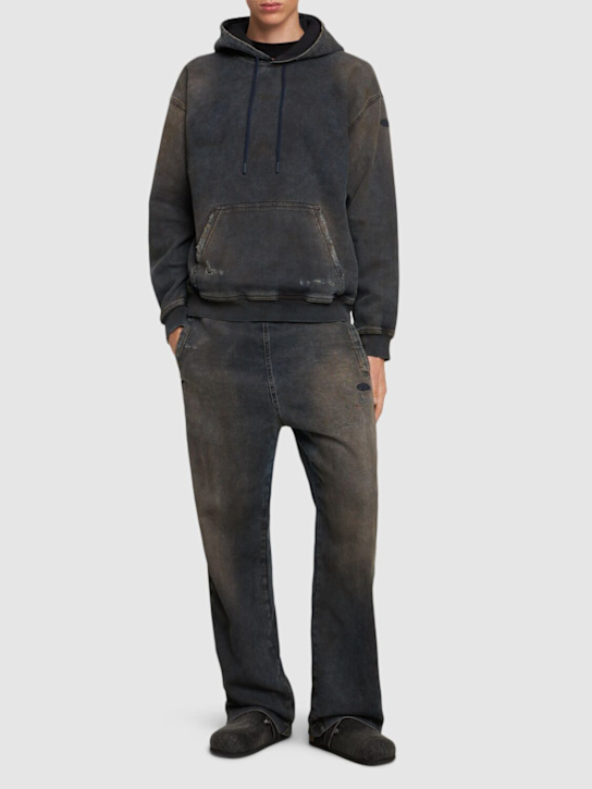 Diesel: 워시드 디스트레스트 스웻셔츠 - men_1 | Luisa Via Roma