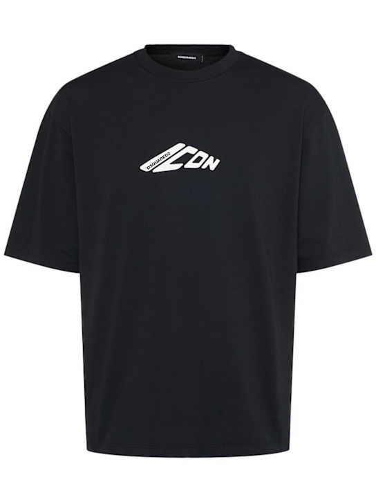 Dsquared2: Loose fit t-shirt - men_0 | Luisa Via Roma