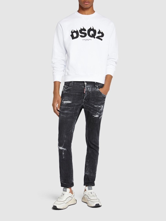 Dsquared2: Cool fit crewneck sweater - men_1 | Luisa Via Roma