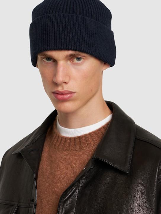 The Frankie Shop: Amo wool blend beanie - men_1 | Luisa Via Roma