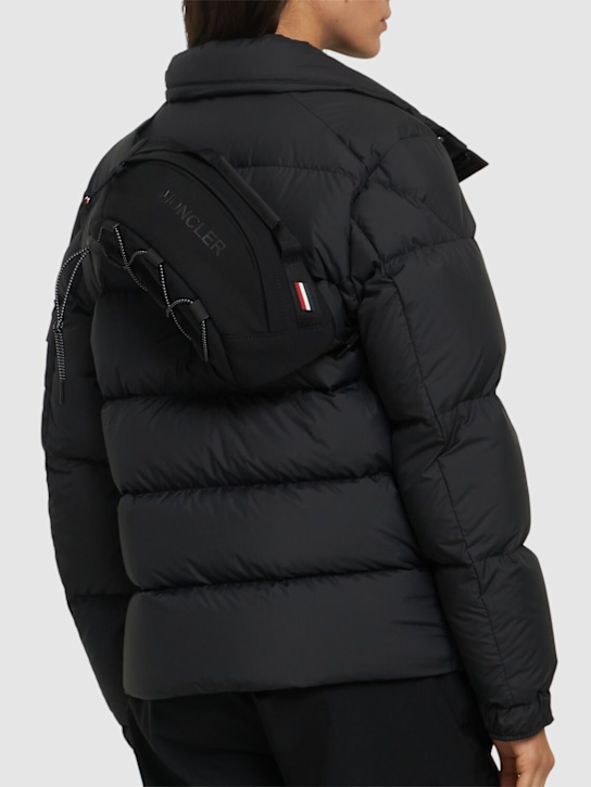 Moncler Grenoble: Nylon blend belt bag - women_1 | Luisa Via Roma