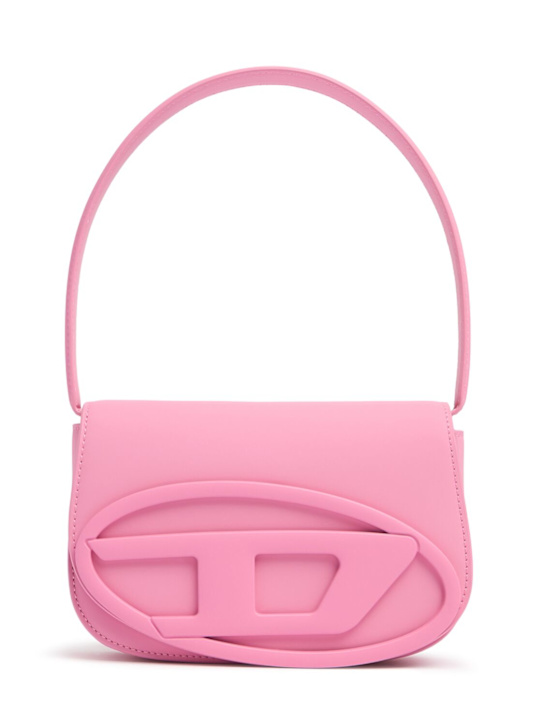 Diesel: 1DR Rubberized leather shoulder bag - women_0 | Luisa Via Roma