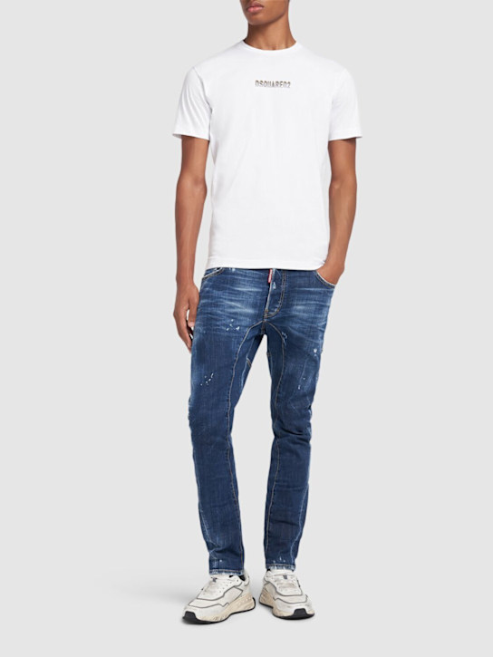 Dsquared2: Cool fit cotton t-shirt - men_1 | Luisa Via Roma