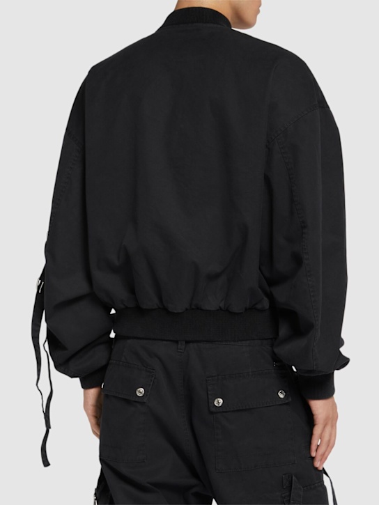 Dsquared2: Utility-Bomberjacke - Schwarz - men_2 | Luisa Via Roma