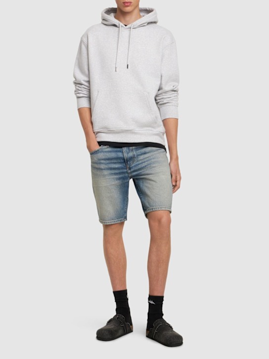 Diesel: D-Fin denim shorts - men_1 | Luisa Via Roma