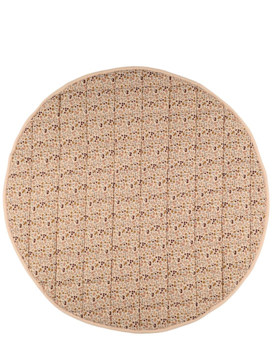 Quincy Mae: オーガニックコットンキルテッドプレイマット - kids-girls_0 | Luisa Via Roma